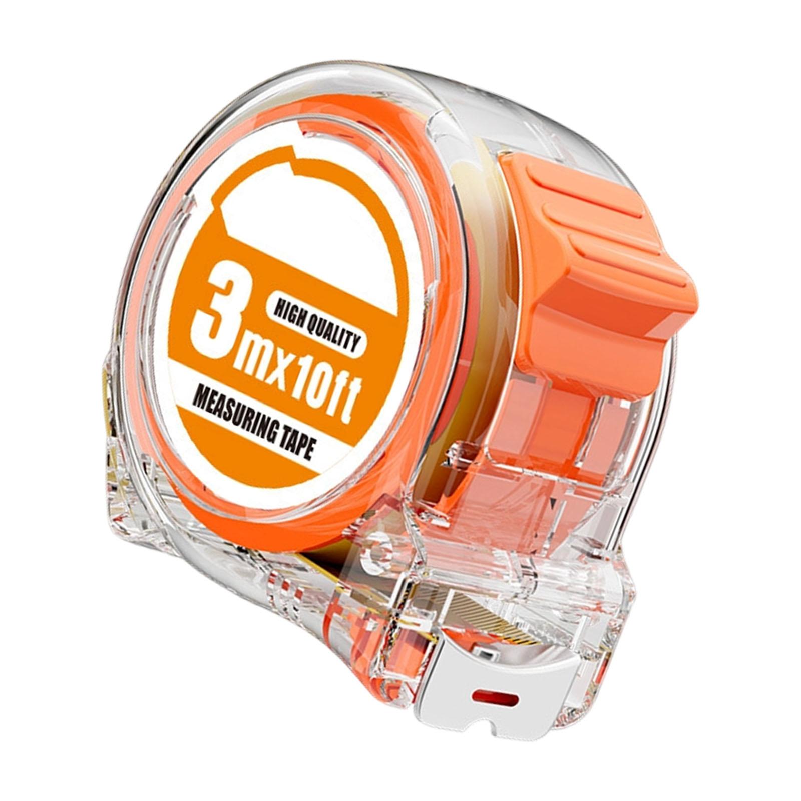 

Double Unit Tape Measure 300/500/750/1000cm Option Corrosion Proof Steel Blade Build In End Hook For Precise Measuring