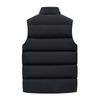 Men's Cotton-Padded Stand Collar Vest - Autumn/Winter Casual Sleeveless Outerwear
