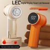 USB Rechargeable Lint Remover with German Blade and Digital Display