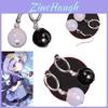 Stunning 2pcs Genshin Qiqi Cosplay Earrings With Elegant Dangle Design For Women