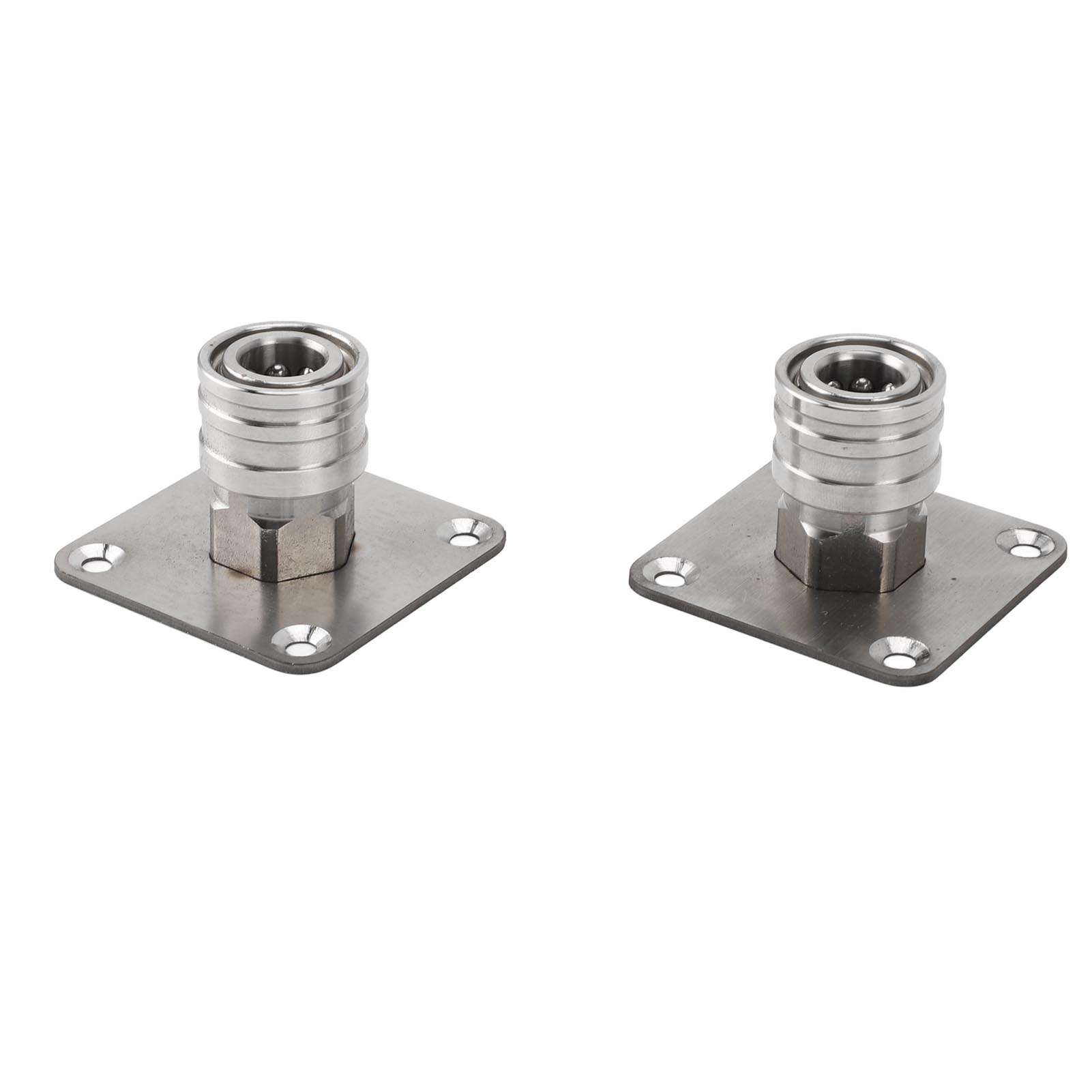 

Pressure Washer Foam Cannon Holder Stainless Steel Wall Mount Nozzle Holder 2 Pieces Quick Connect