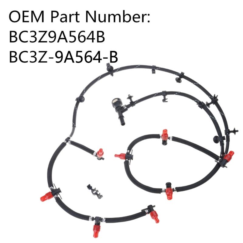 Kraftstoffeinspritzventil Rücklaufleitung für F-250 2011-2016 BC3Z9A564B BC3Z-9A564-A Ersatz Leckleitung Motor Kraftstoffschlauch