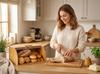 Lauren Bamboo Bread Bin