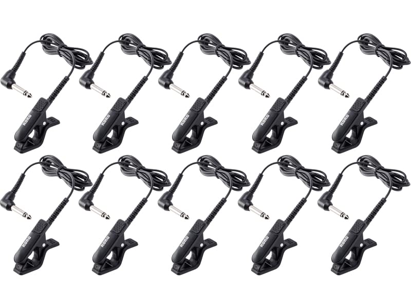 KORG CM-300 Black Contact Microphone (CM-300-BK) - Pack of 10