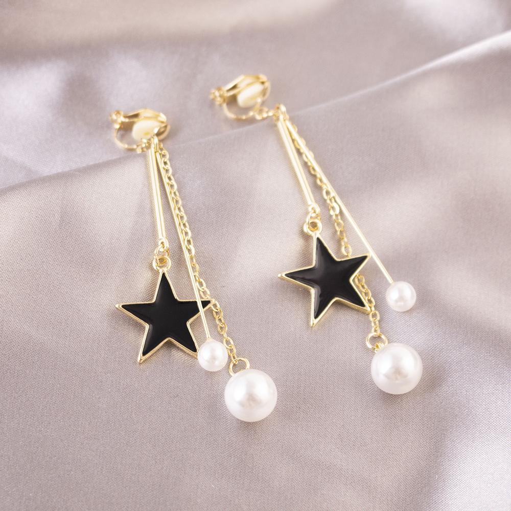 Versatile Light Luxury Ear Clips Without Pierced Ears Daily High-end Triangular Ear Clips Versatile Women's Earrings