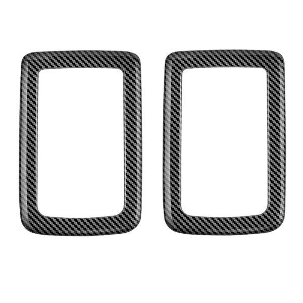 1 Pair Carbon Fiber Texture ABS for Toyota Alphard 40 Series 2023+ none