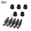 10PCS DC Power Connector Pin 2.1x5.5mm Female Plug Jack + Male Plug Jack Socket Adapter
