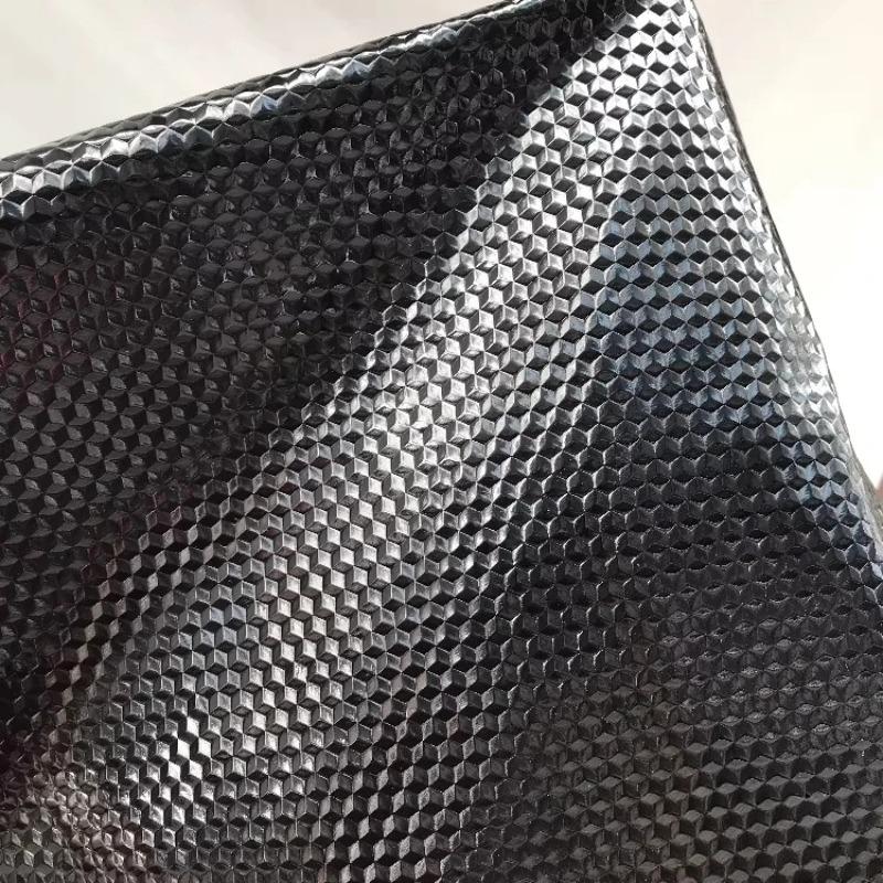 100x137cm Leather Dragon Scale Metal Fabric Artificial PU Eco-friendly Soft Fabric For handmade DIY Background Wall Hard Bag