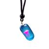 Fashion Jellyfish Necklace Luminous Resin Pendant Necklace Gift for Women Men