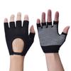 Women Anti-slip Yoga Gloves Cotton Fitness Half Finger Gloves Breathable Outdoor Cycling Bicycle Pilates Sports Fishing Gloves