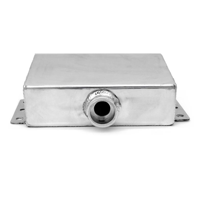 1L Aluminum Coolant Expansion Fill Tank Reservoir Oil Catch Can Fuel Surge Tank For Honda Civic 240SX WRX
