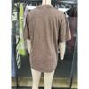 Herren Sommer T-Shirt mit Rundhals, kurzen Ärmeln, Retro-Stil und einfarbig