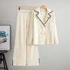 A Fashionable Autumn and Winter Knitted Casual Slimming and Stylish Two-piece Set for Women
