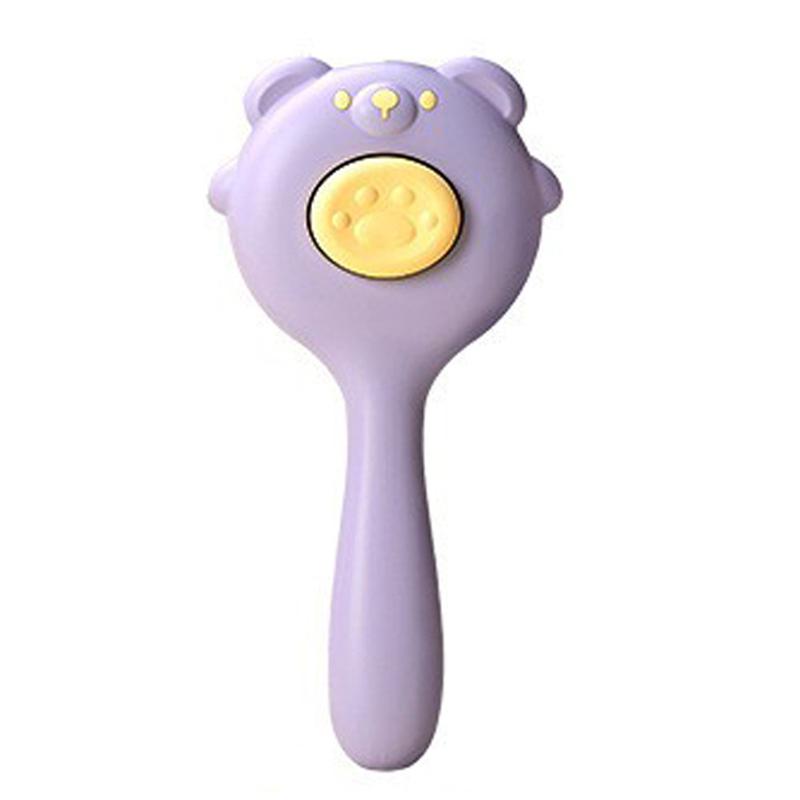 

Щетка для удаления шерсти домашних животных, расчески для кошек и собак, игольчатая щетка для ухода за домашними животными, массажная расческа для волос, домашние животные, общие принадлежности для кошек и собак, чистка и уход M фиолетовый