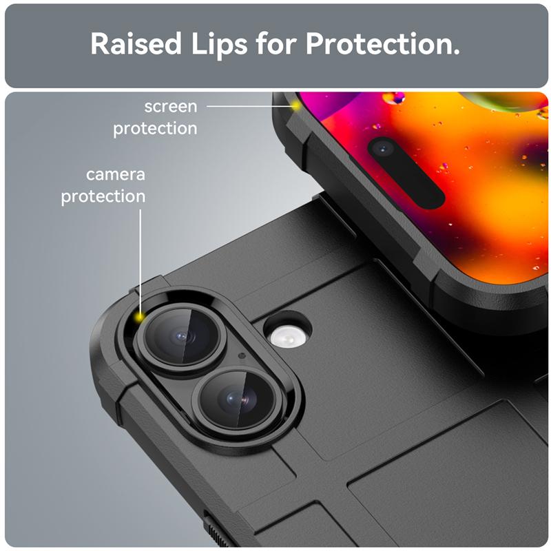 Shockproof Phone Case For iPhone 17 Anti-knock Soft TPU Slim Full Back Case For iPhone 17 Air Cover For iPhone 17 Pro Max Case