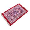 Pray Rug Thick Soft Embroidered Praying Mat with Tassel for Women Men Children Meditation