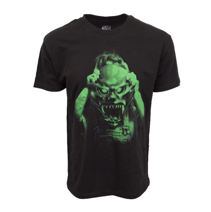 Goosebumps graphic t-shirt, mens black horror tee, retro book shirt S