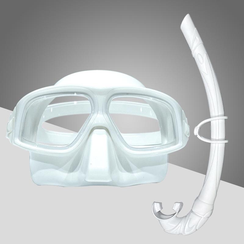 Diving Goggles Free Diving Mirror Breathing Tube Set