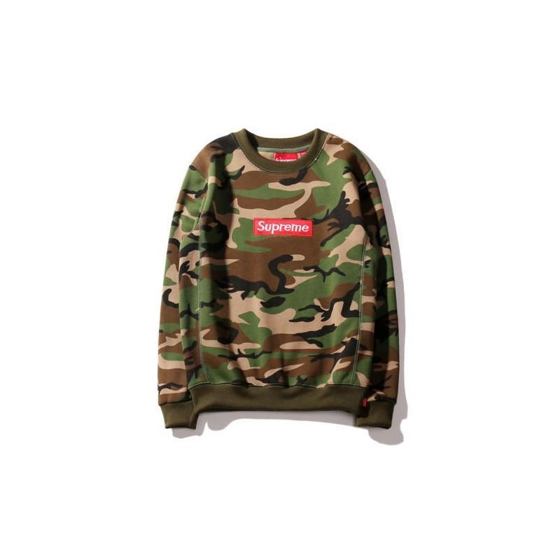 Felpa Cappotto Skateboard Supreme Uomo Donna Girocollo Giacca Maglione Pullover In Comoda Miscela di Cotone