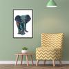 Elephant Tribal Wooden Puzzle Unique Shape Piece  for Adult and Kid 105pcs