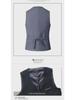 Men's Large Korean Style Slim Fit Iron-Free Suit Vest