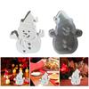 Christmas Snowman Silicone Mould for Epoxy Resin, Gypsum Ornament, Chocolate Fondant Silicone Mould Kitchen Baking Molds
