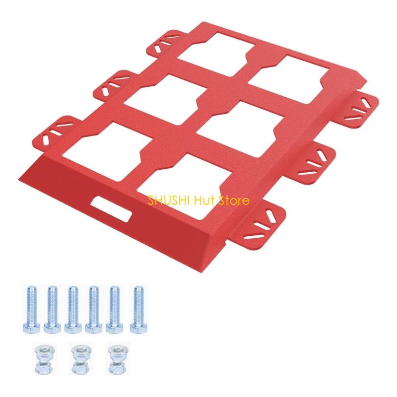 Upgrade Integral Mounting Plate for Packouts,High-Strength Half Width Plate Power Tool Storage Mounting Plate D57B
