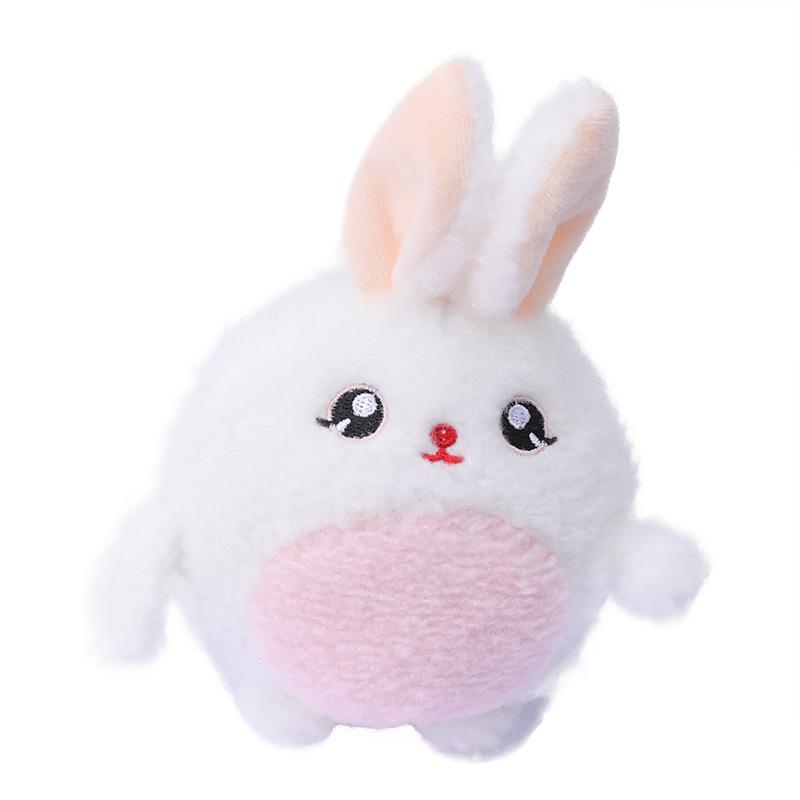 15cm Lovely Soft Plush Rabbit Keychain Pendant Cute Cartoon Doll Animal Rabbit Plush Toy Girl Bag Accessories Gift