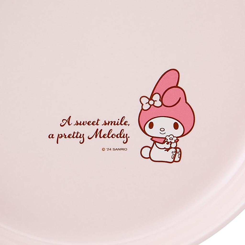 Sanrio My Melody 21cm and Dryer Curry Pasta 185931 Plate, Microwave, Dishwasher, Safe, Ceramic, Plate, Plate,