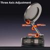 New 360 Degree Rotating Magnetic Mobile Phone Holder Stand Vacuum Suction Cup Strong Magnetic Adsorption Car Phone Stand Mount