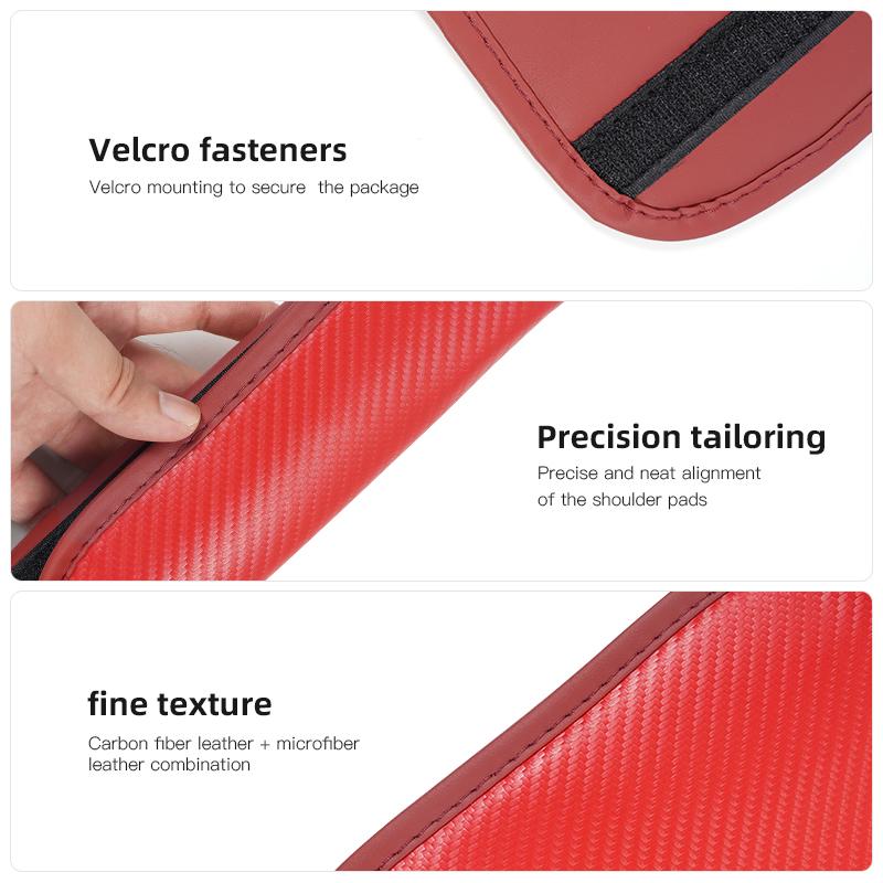 2PCS Car Safety Seat Belt Cover Adjustable Car Shoulder Pad For BMW Performance E46 E60 E90 E39 E87 E36 E92 E70 E91 X3 X5 X1 X2 FY0