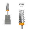 5 In 1 Tungsten Nail Drill Bits Carbide Milling Cutter Nail Sander Tips for Electric Nail File Cuticles Clean Tools