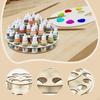 Craft Paint Holder for Acrylic Paints Space Saving 48 Slots Organizer Storage Stand