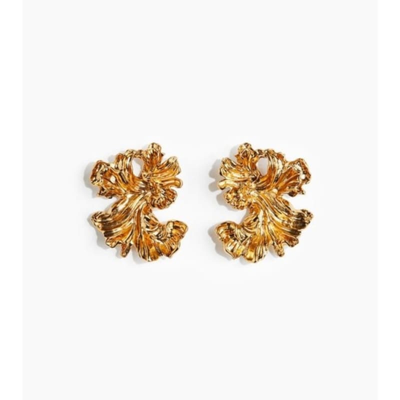 H&M Organic Design Earrings Bronze 1310389001