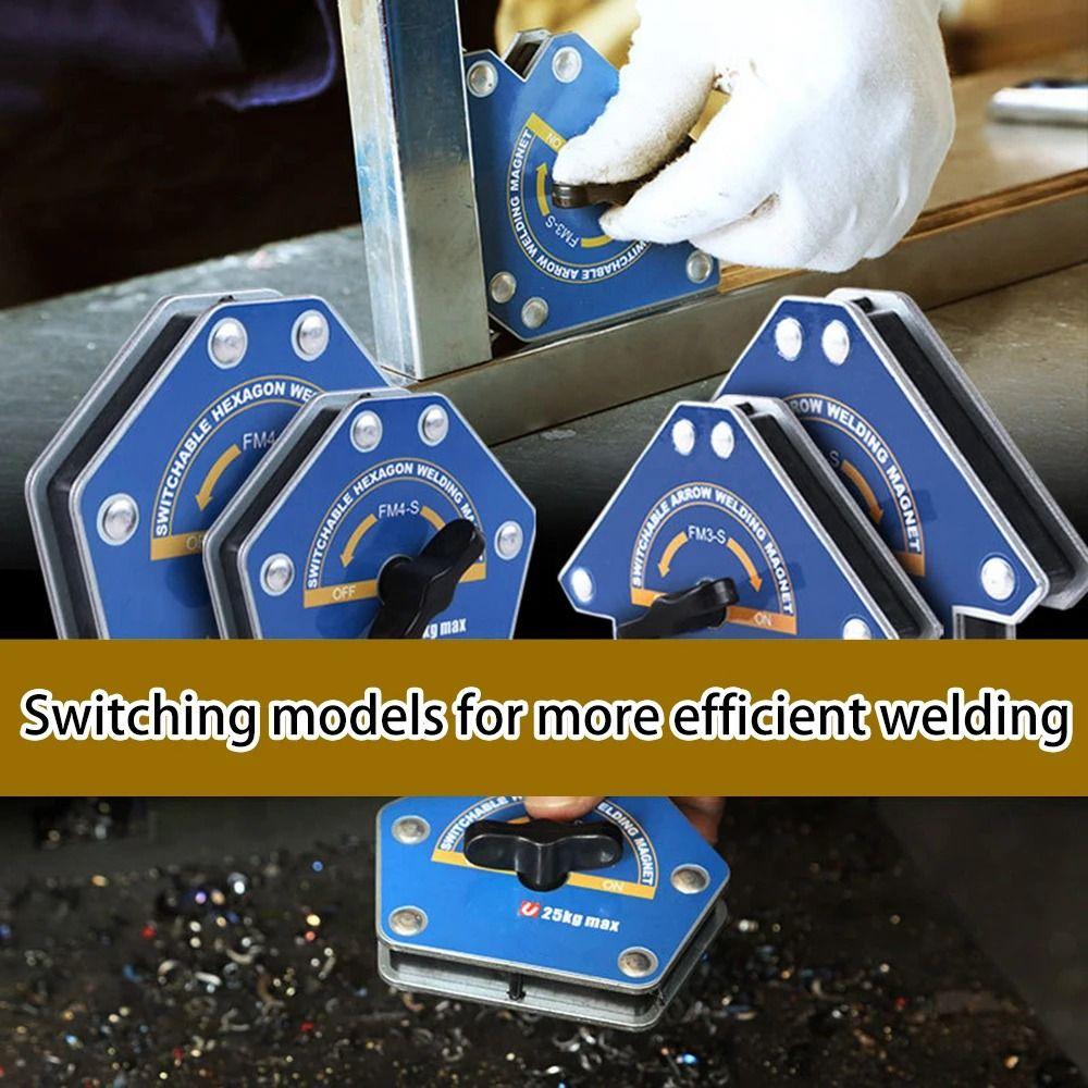 Accurate Magnet Weld Positioner Multi-angle Weld Fixer Strong Magnetic Welding Holders Machine