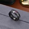 A 1pc Stylish, Versatile, Simple and Durable Titanium Steel Design Ring