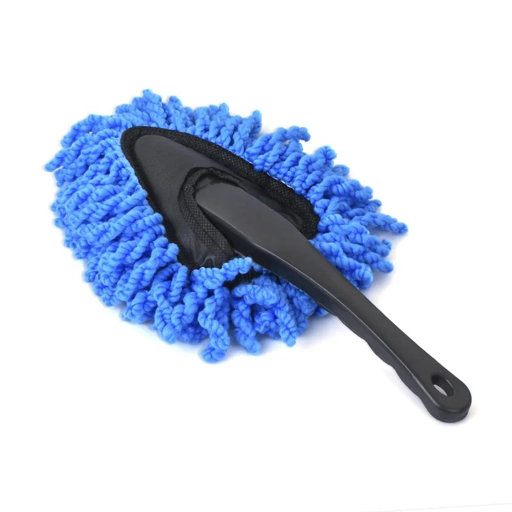 Auto Multifunction Microfiber Car Wax Brush Retractable Car Duster Removing Cheaner for Car Furniture Cleaning Tool Accessories