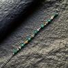 Vintage Malachite Beaded Bracelet For Men Women Handmade Geometric Jewelry Gift For Summer 2025