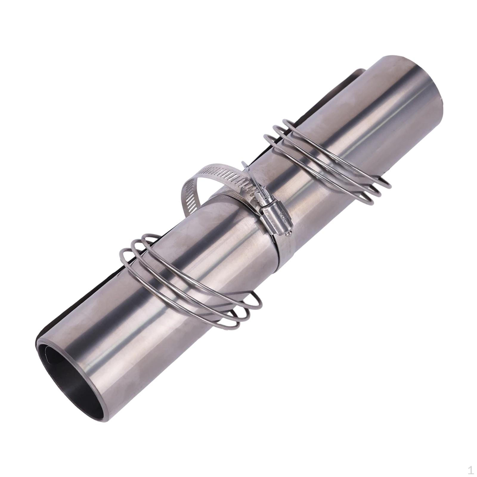 Chimney Portable Stainless Steel Rollable Pipe Ultralight Flue Extension Quick Install Adapter S