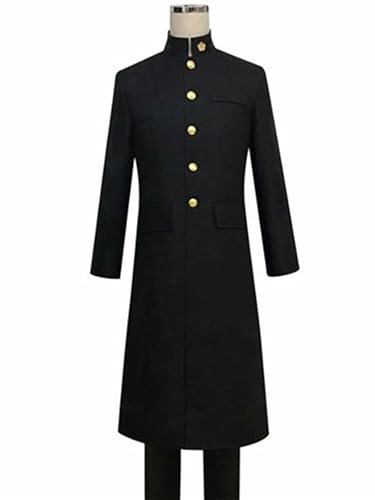 [Housaku Co., Ltd.] Today's Yankee School Uniform (Short and Long) Navy Sailor Uniform - Perfect for Today's School Uniforms, Costumes, Fancy Dress, A
