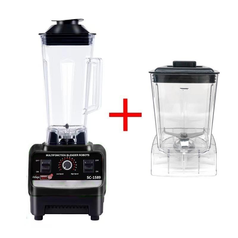 ArcticBreeze Versatile High-Power Blender Perfect For Making Shakes Soy Milk, Ice Crushing Fresh Juicing Smoothie Maker Kitchen Appliance Black + Grinder Cup