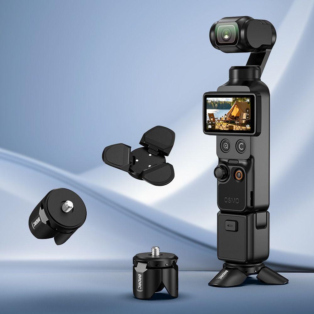 Aluminum Alloy Mini Tripod for DJI Osmo Pocket 4/3/Action 6/5/Osmo 360/Insta360 X5/X4