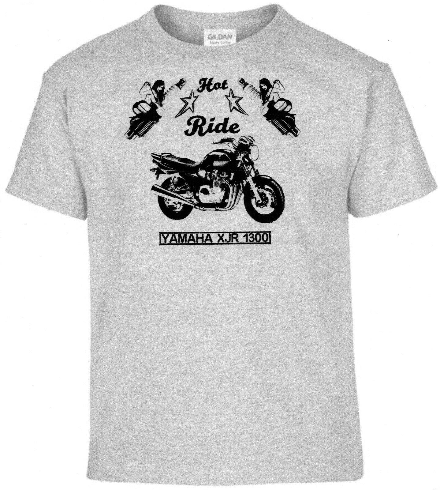 

Футболка унисекс Yamaha Xjr 1300 Pinup Мотоцикл Велосипед Oldtimer Youngtimer