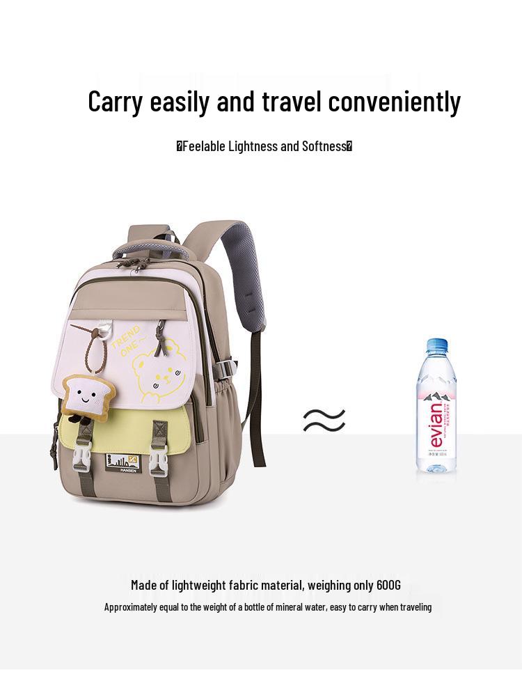 2025 Lightweight College-Style Backpack with Large Capacity for Students