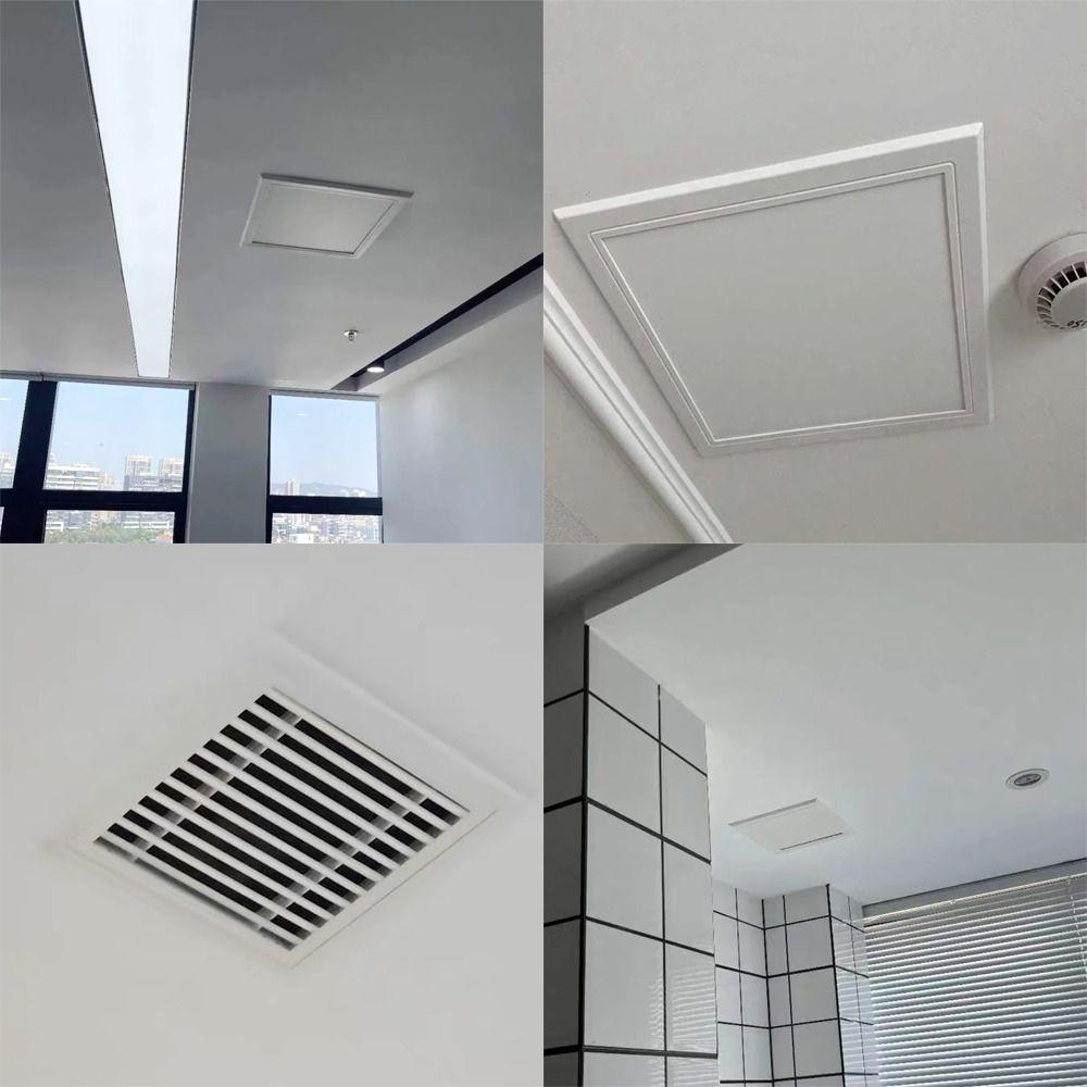 Plastic Opening Flap Cover Plate Removable ABS Access Hatch Cover  Doors Wall Ceiling