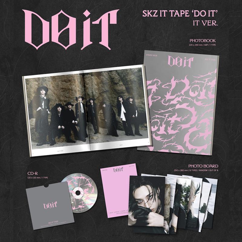 [PŘEDOBJEDNÁVKA] Stray Kids – SKZ IT TAPE ‘DO IT’ [DO Ver./ IT Ver.]