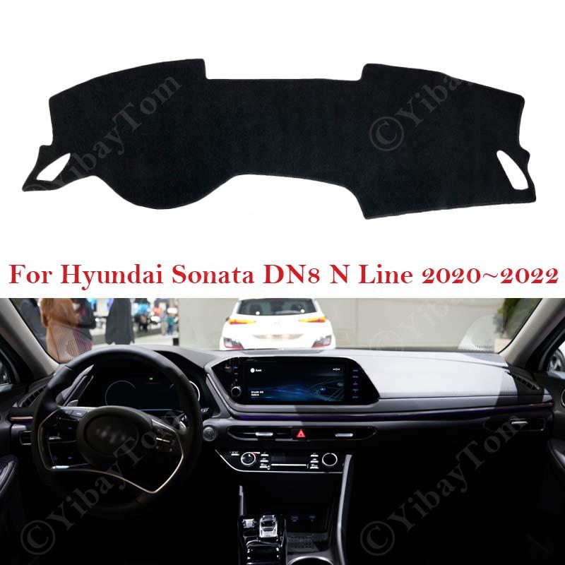 For Hyundai Sonata DN8 N Line 2020 2021 2022 Dashboard Cover Dash Board Mat Carpet Pad Sunshade Cushion Anti-UV Car Accessories