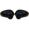 Pair Replacement Rearview Side Mirror Covers Cap For Seat Leon MK2 1P Ibiza MK4 6J Exeo 3R 2008-2017 Car Accessories Black/White
