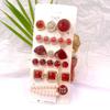 Women's Floral Pearl Hair Clip Accessory