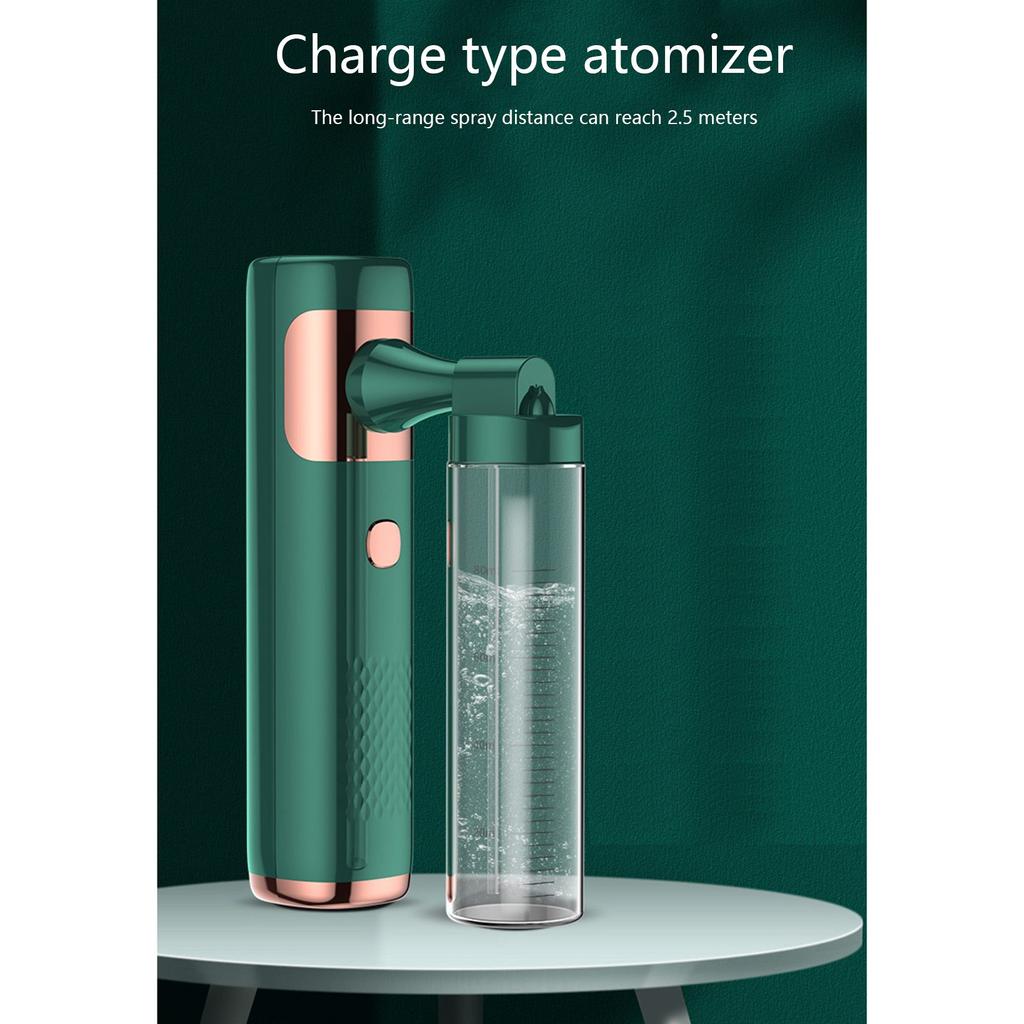 Mini-Zerstäuber Tragbarer Vernebler Nano-Dampf-Sprühgerät Luftbefeuchter Handzerstäuber(ZU)